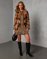 Evangelena Sweater Mini Dress