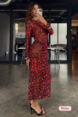 Cherry Mesh Soho Dress Petite