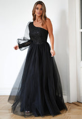 LBD Exclusive Black Blair Prom Dress
