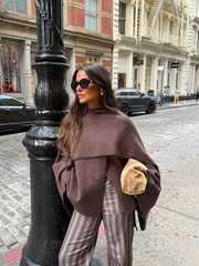 Chicago Cape in Brown