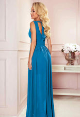 LBD Exclusive Blue Justine Maxi Dress