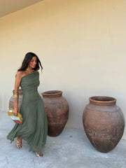 Toledo Dress in Green