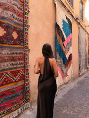 Vega Dress in Brown - Shipping/Envio 27/04 to 04/05