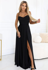 LBD Exclusive Black Diana Maxi Dress
