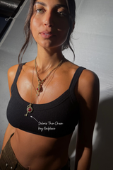 Deloris Thin Chain Key Necklace