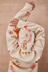 Cream Sundazed Accessible Hoodie