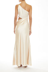 True Decadence Stone Elena Satin Maxi Dress