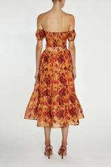 True Decadence Phoebe Midi Skirt