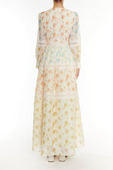 True Decadence Cream Joanna Maxi Dress