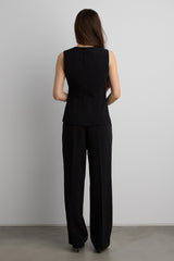 BUTTON FRONT SUITING VEST