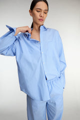 STRIPED COTTON POPLIN SHIRT