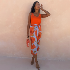 Blue Poppy Jaspre Skirt