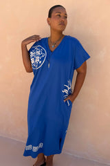 Blue Dolce Vita T-Shirt Dress