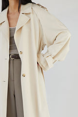 FLOWY TRENCH COAT