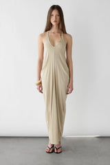 HALTER NECK MAXI DRESS