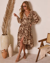 Cecelia High Low Midi Dress