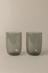 STACKABLE COOLER GLASSES, SET OF 2