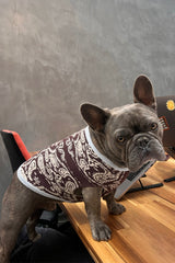 Chocolate Bandana Dog Jumper
