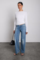 VINTAGE WASH STRAIGHT JEAN