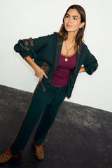 Bottle Green Safari Cardigan