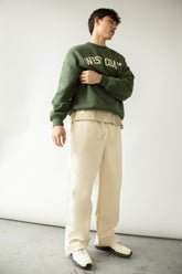 ELASTIC WAIST NYLON PANT