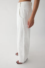 BOUCLE CURVE LEG PANT