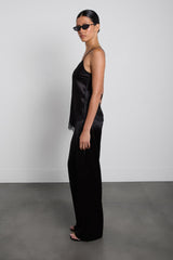 SATIN DRAWSTRING PANT
