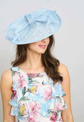 Gina Bacconi WHITE / MULTI Tulisa Sleeveless Floral Midi Dress