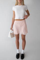 MINI FLORAL SKIRT