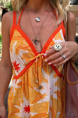 Yellow Sun Mini Dress