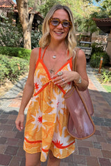 Yellow Sun Mini Dress