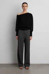 OFF SHOULDER SWEATER