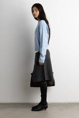 CROPPED CREWNECK SWEATER