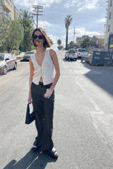 OPEN FRONT KNIT TANK