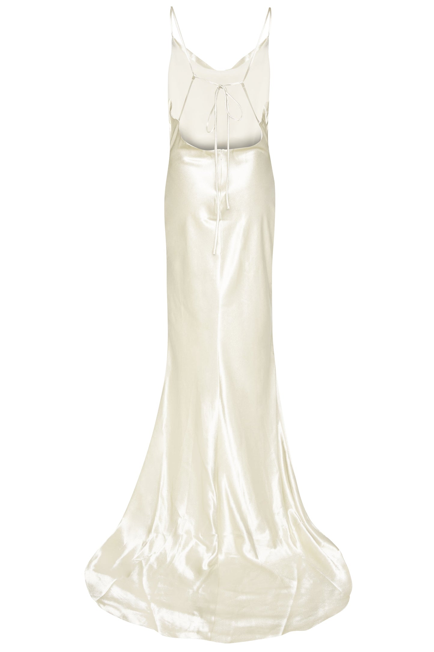 True Decadence Pippa Ivory Bridesmaid Satin Slip Dress