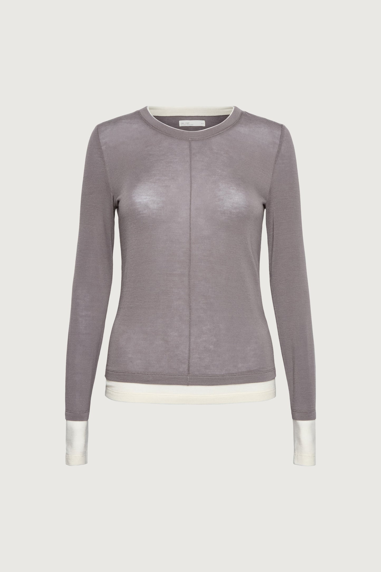 LAYERED EFFECT LONG SLEEVE TOP