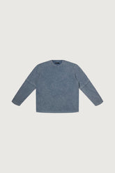 DOUBLE SLEEVE ACID WASH TEE