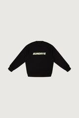 SUNDAY OVERSIZED RAGLAN CREWNECK FLEECE SWEATSHIRT