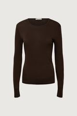 CLASSIC TENCEL LONG SLEEVE TOP