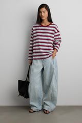STRIPED PULLOVER SHIRT