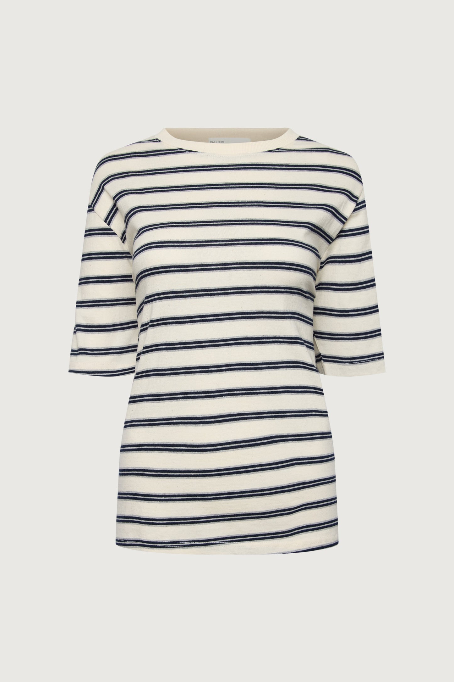 STRIPED COTTON T-SHIRT
