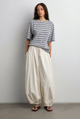 STRIPED COTTON T-SHIRT