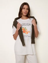 Mandarini Graphic Print Crew-Neck T-shirt