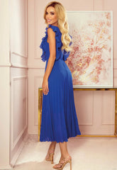 LBD Exclusive Blue Emily Wedding Guest Dress