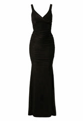Honor Gold Gabriella Black Maxi Dress
