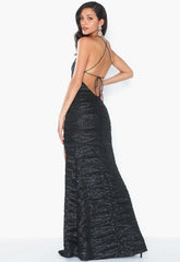 Honor Gold Harley Sequin Maxi in Black