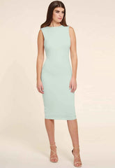 Honor Gold Bella Backless Midi in Mint