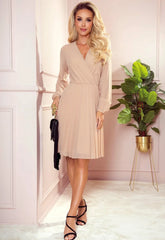 LBD Exclusive Beige Isabelle Dress