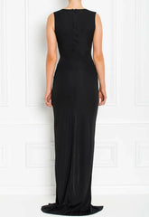 Honor Gold Jessica Sleeveless Maxi Dress in Black
