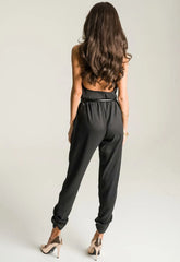 Lady Flare Black Bella Jumpsuit